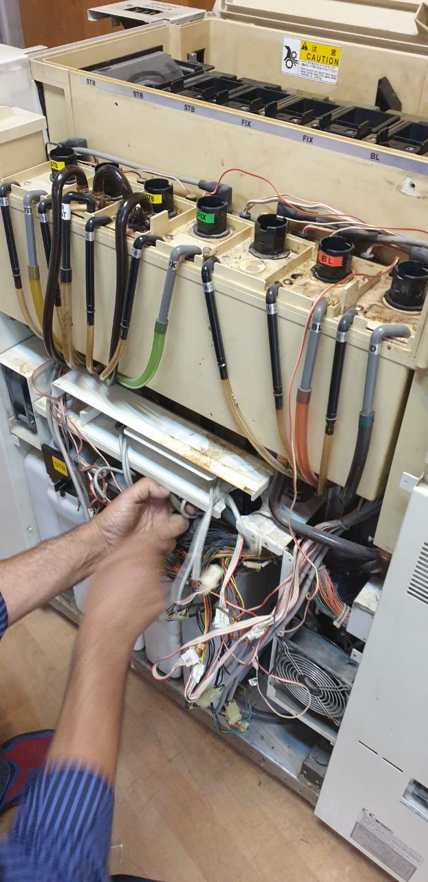 Service and wiring inspection