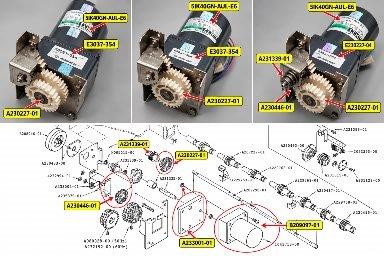 I041713, A233001 QSF V100 MOTOR
